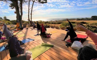 Week-end yoga face à la mer en Normandie en Juillet et Aout 2024