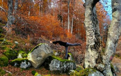 week-end yoga automnale dans les Pyrénées, novembre 2024;