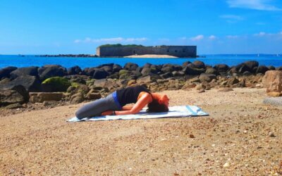 La posture du poisson: Matsyasana.