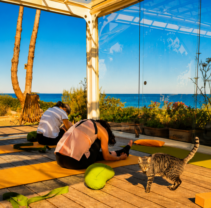 Week-end de yoga: Pratique uniquement du 2 au 4  juillet  2027.